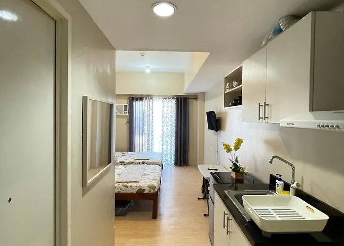 La Maria - Cozy 2 Double Beds With Balcony, Walk To Sm Mall *